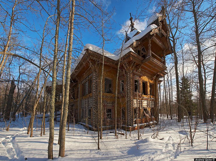 Casa abandonata Rusia