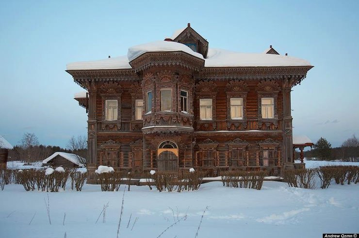 Casa abandonata Rusia