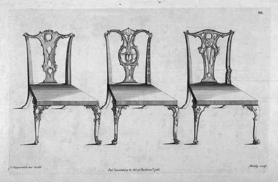 Chippendale chairs