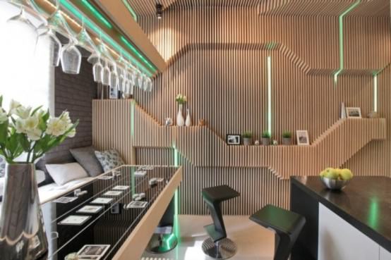 bucatarie in stil futurist