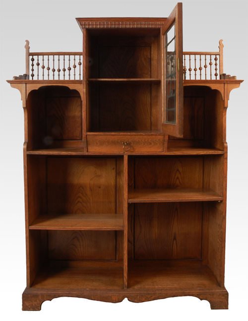 Biblioteca stil Arts and Craft