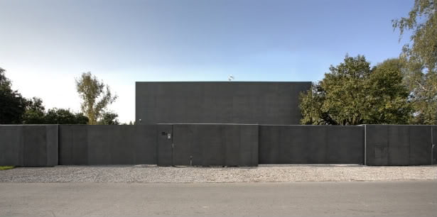 casa cubica din beton