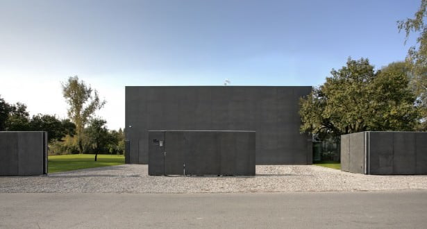 casa cubica din beton