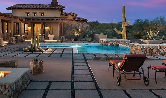 casa design rustic din Arizona