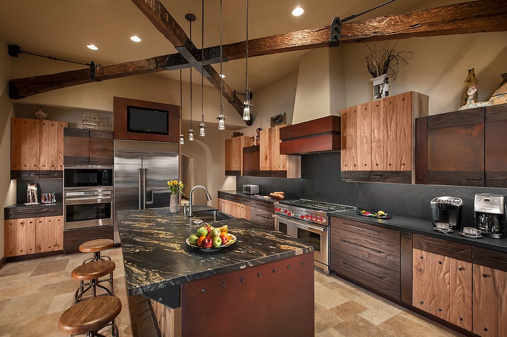casa design rustic din Arizona
