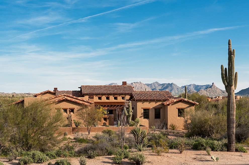casa design rustic din Arizona