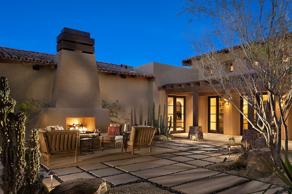 casa design rustic din Arizona