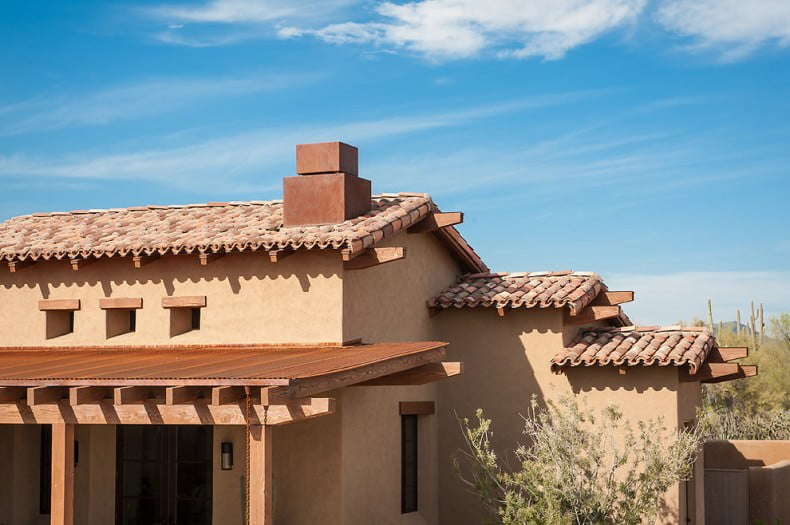 casa design rustic din Arizona