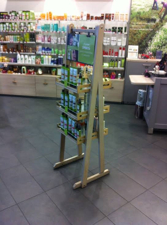 stand de lemn pliant