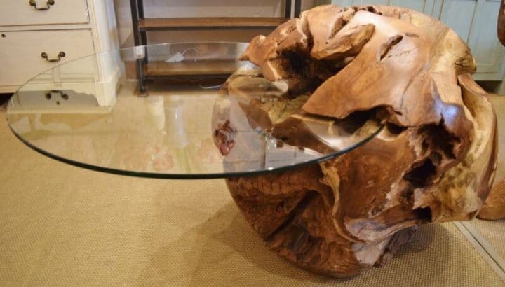 Măsuțele de cafea din buturugi