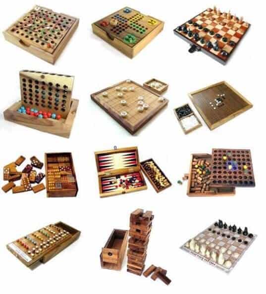 joc pe tabla de lemn
