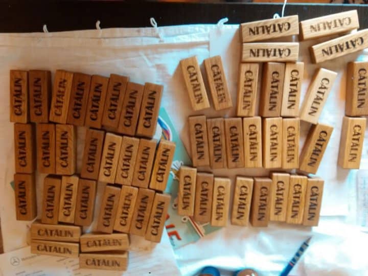 joc Jenga personalizat
