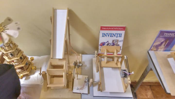 inventii - mecanisme din lemn
