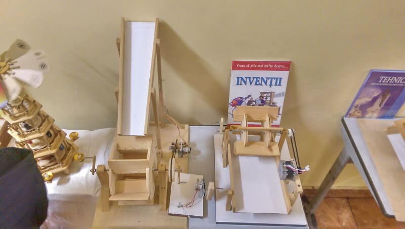 inventii - mecanisme din lemn