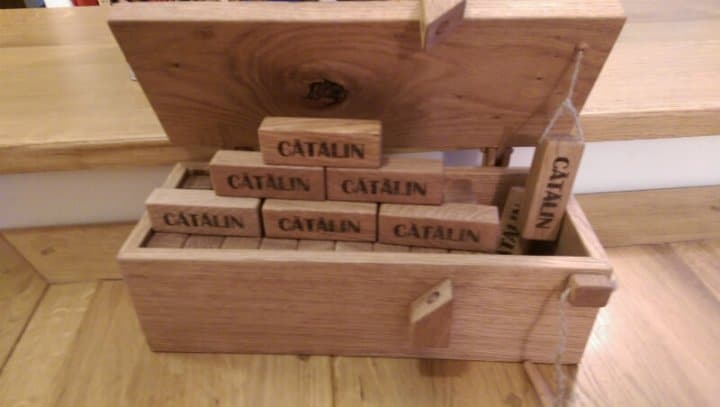 joc Jenga personalizat