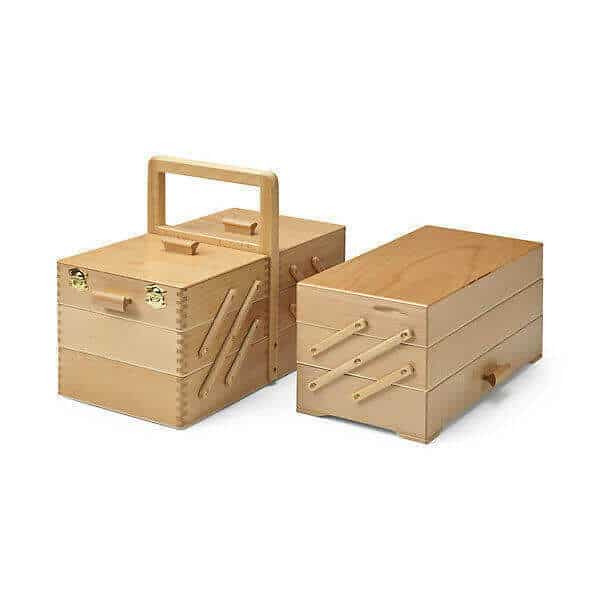 idei pentru mobilier derivat din cutii de accesorii pentru cusut