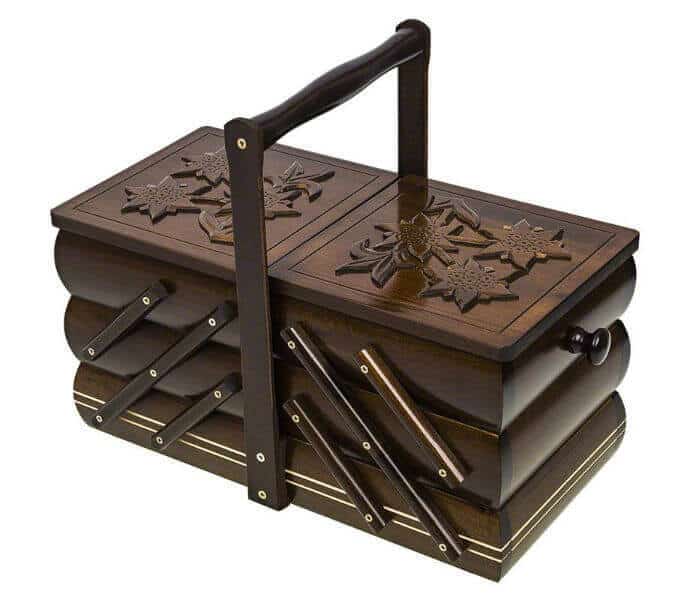 idei pentru mobilier derivat din cutii de accesorii pentru cusut