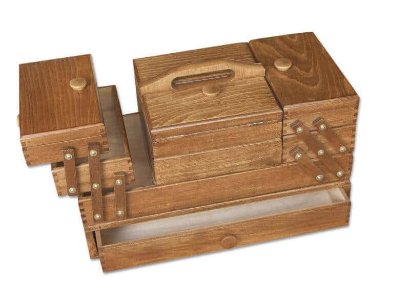 idei pentru mobilier derivat din cutii de accesorii pentru cusut