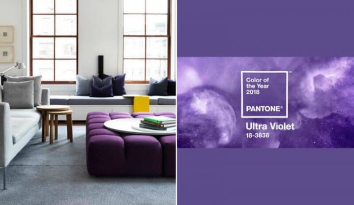culoarea anului 2018 - Ultra Violet Pantone