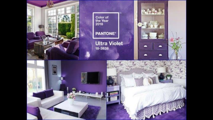 culoarea anului 2018 - Ultra Violet Pantone