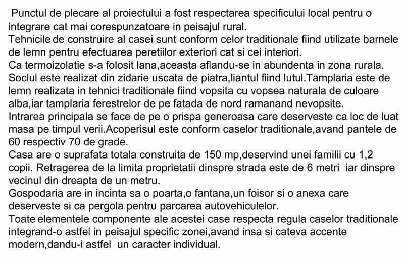 proiect gratuit de casa pe structura de lemn