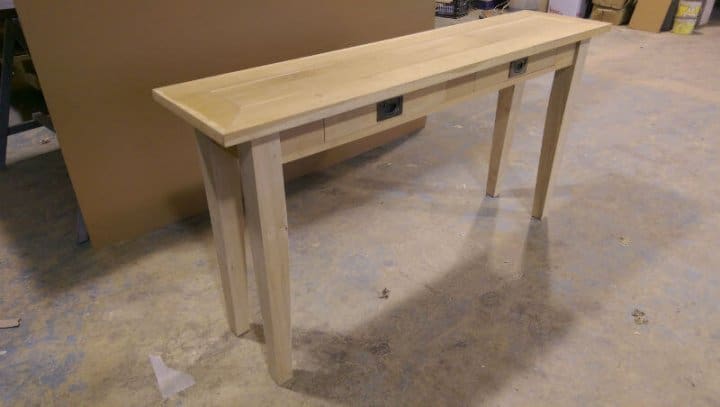 masa consola de perete - model Provence