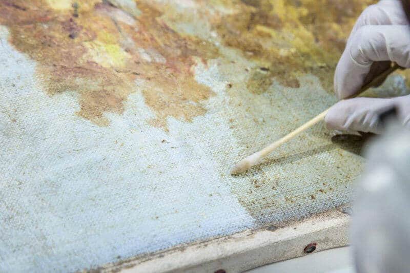 restaurare tablou Dan Bajenaru