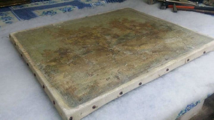 restaurare tablou Dan Bajenaru
