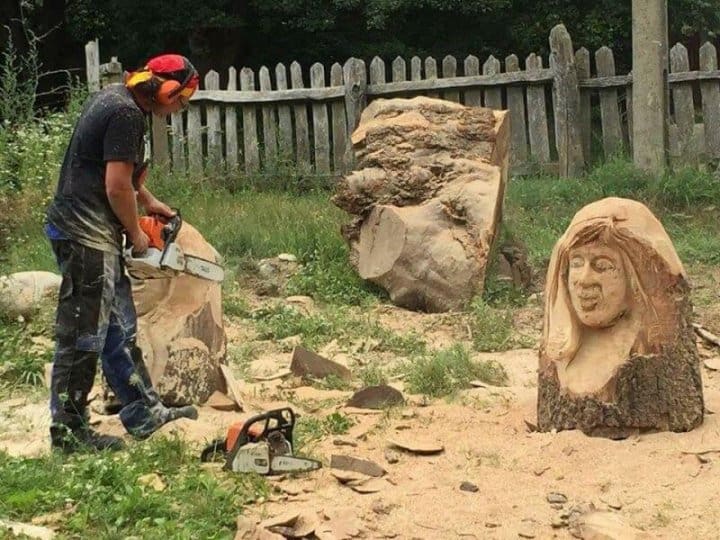Festivalul sculptorilor cu drujba 2017