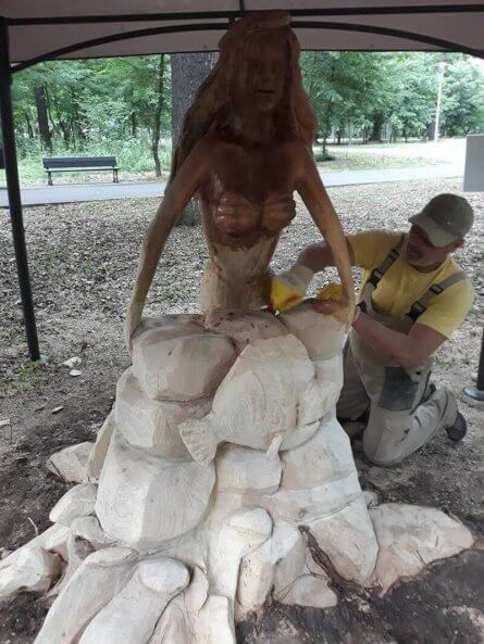Story Wood Cut