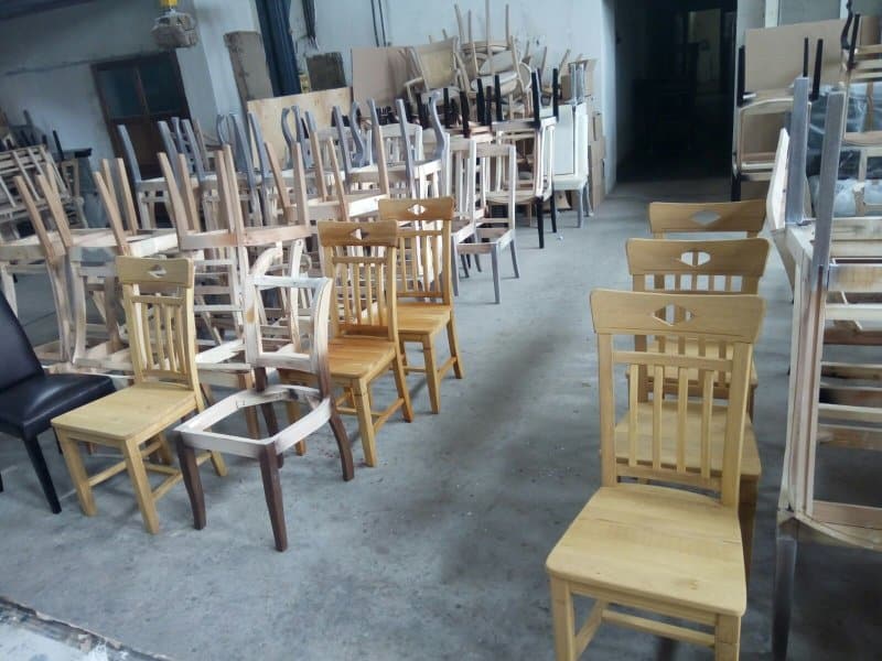 scaun din stejar Dijon