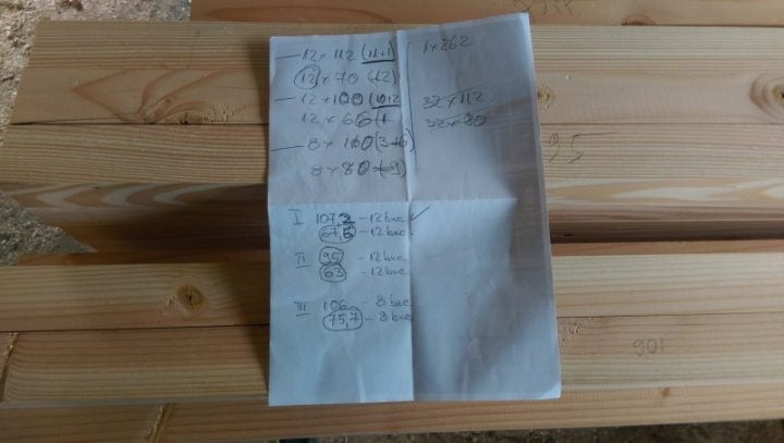 debitare, șlefuire si montaj la tocuri si ferestrele de cabana