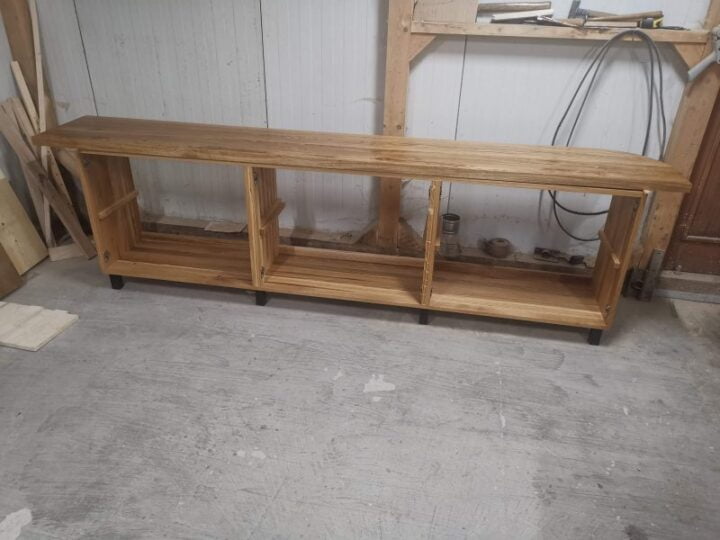 amenajare de brutărie - piesele din atelier