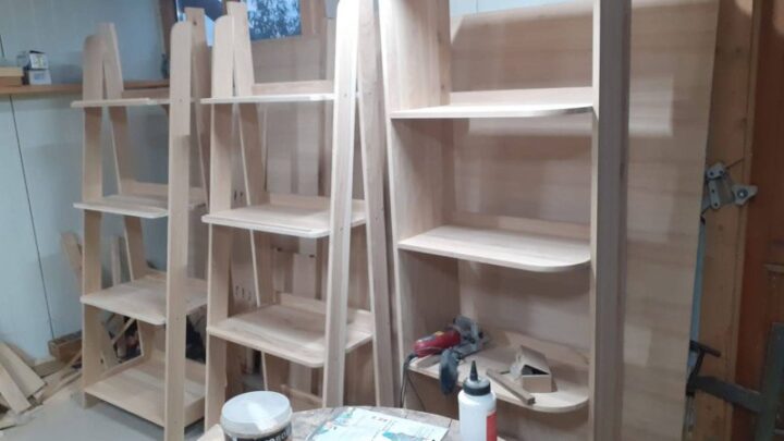 amenajare de brutărie - piesele din atelier