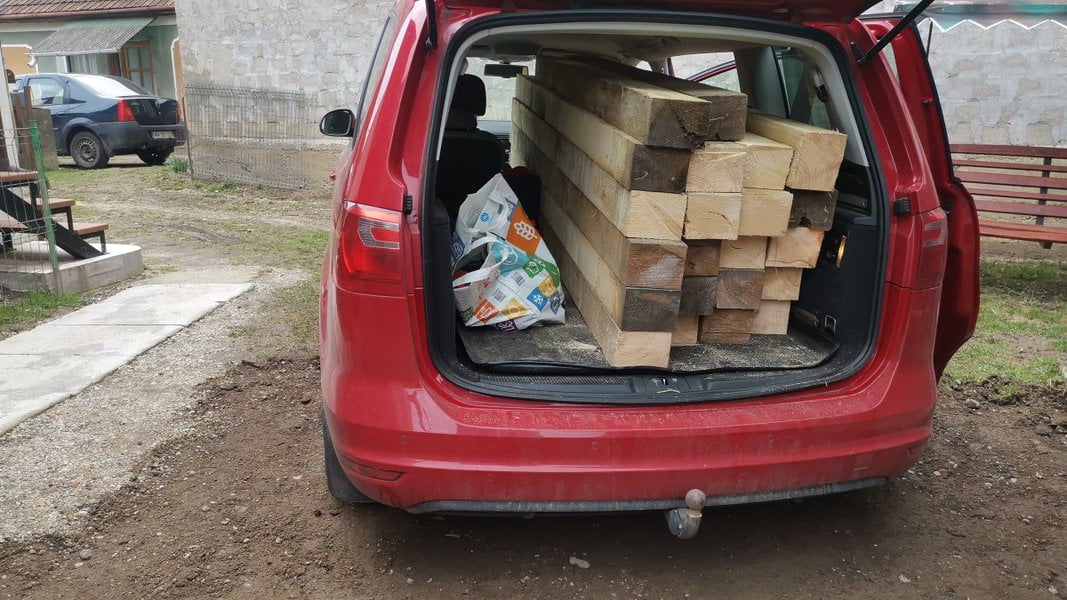 Magazie din lemn 9 mp - materiale, soluție tehnică, construiește în regie proprie 9 transport cherestea 12x15 cu Seat Alhambra