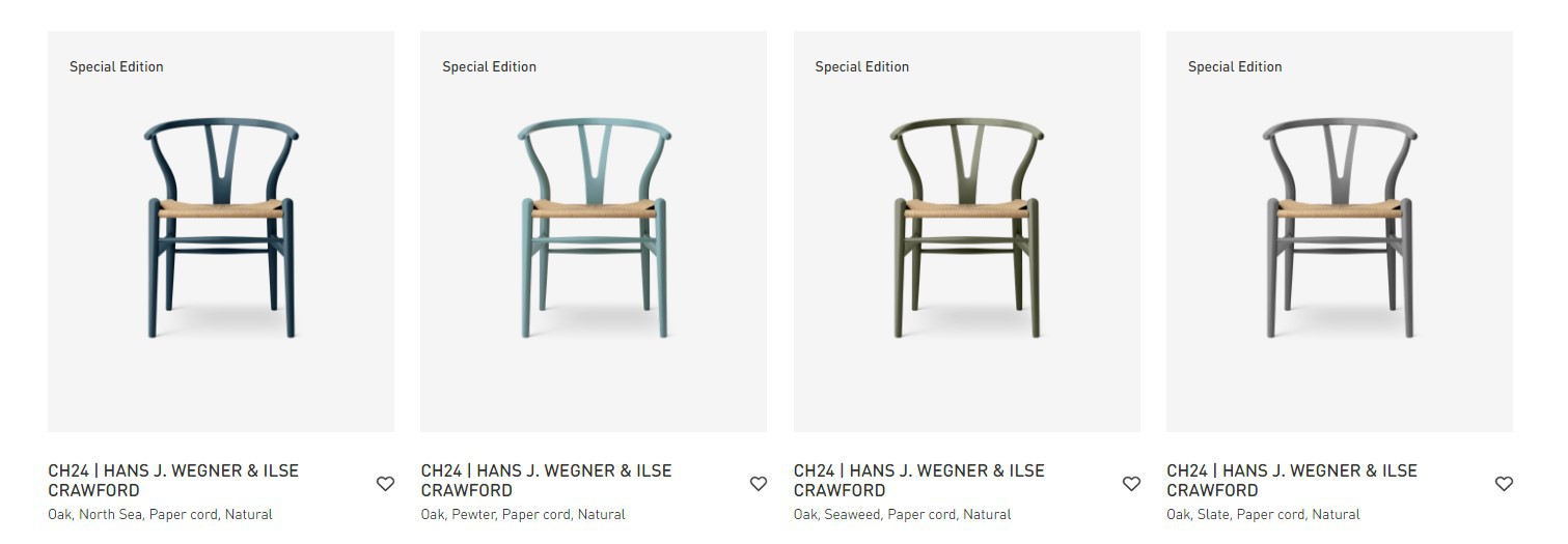 Carl Hansen Son CH 24 WishBone Chair