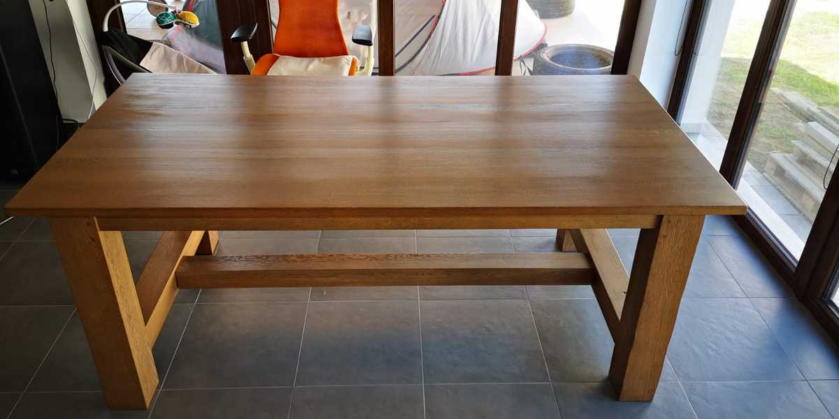 mesele din stejar masa Rustic
