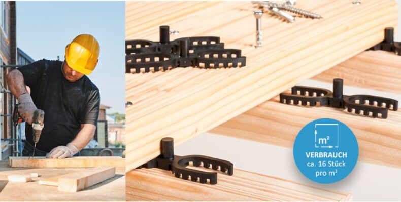 distantiere plastic decking