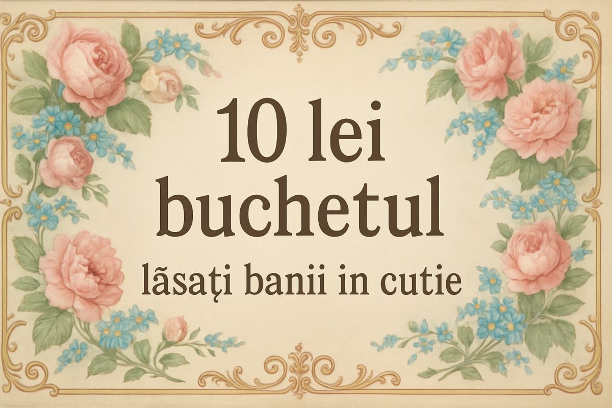 10 lei buchetul
